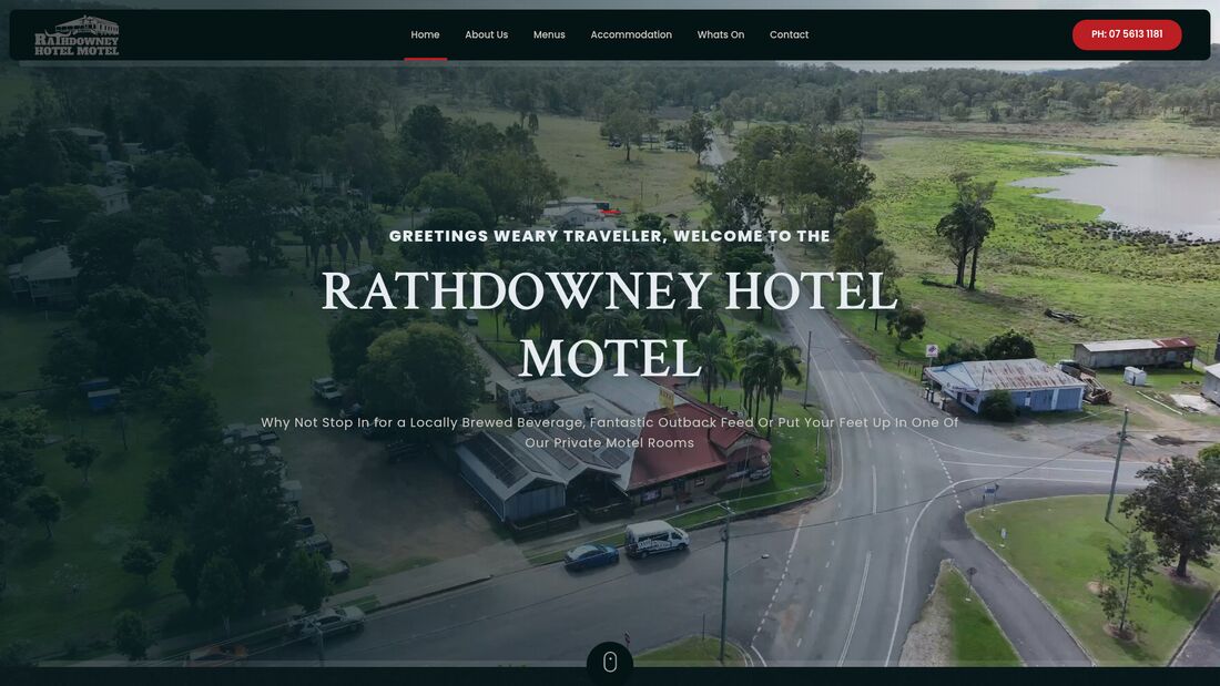 Rathdowney Hotel Motel — hospitality website